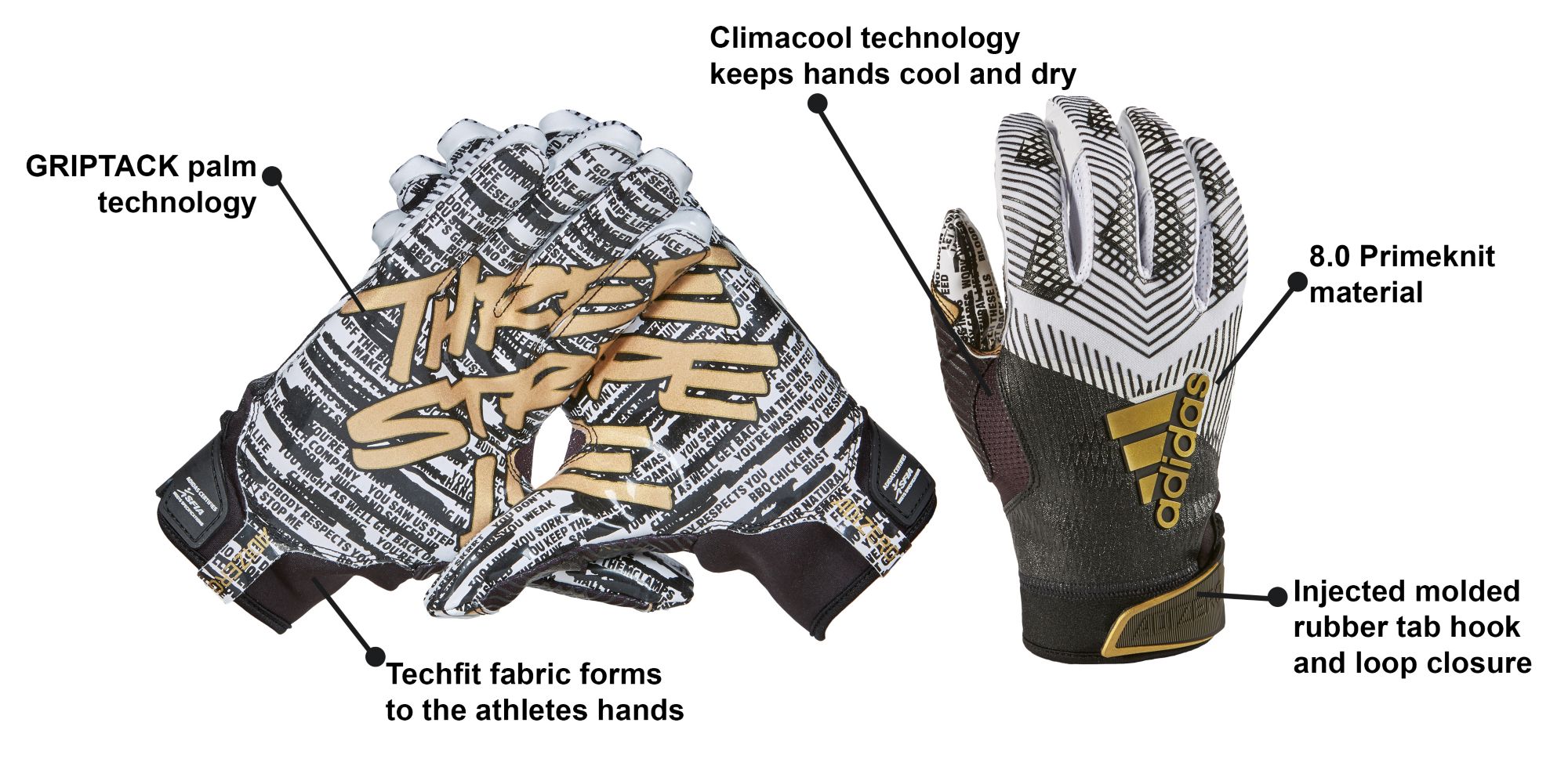 Adidas adizero cheap 8.0 receiver gloves